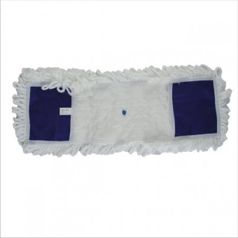 Rezerva mop microfibra cu buzunare 45cm