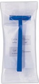 Set pentru barbierit (lama dubla si gel de barbierit) in ambalaj transparent