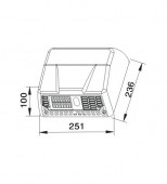 Uscator de maini inox HD 130 